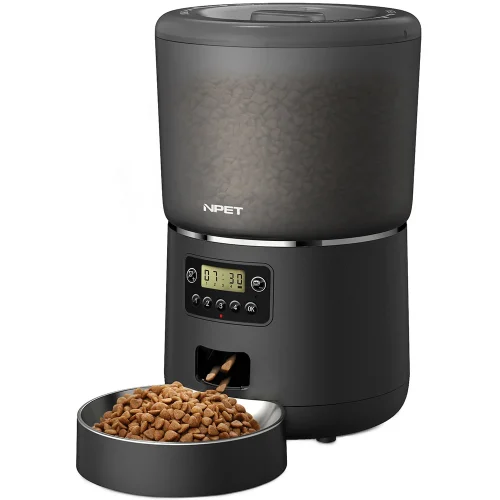 NPET 4L Smart Automatic Pet Feeder – Timed Food Dispenser for Cats & Dogs